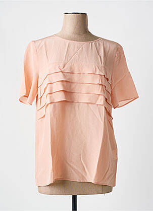 Bluză roz TRUSSARDI JEANS femeie