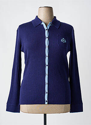 Vestă cu mâneci lungi albastru CROSSWAYS femeie