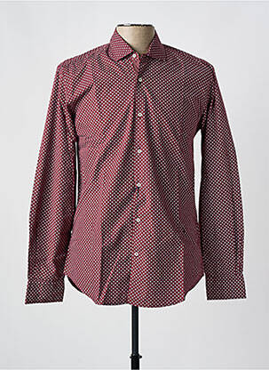 Cămașă cu mâneci lungi maro TRUSSARDI JEANS bărbat