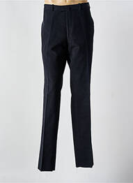 Pantalon drept închidere cu fermoar sub clapetă cu cârlig mărime normală albastru BERNARD ZINS homme