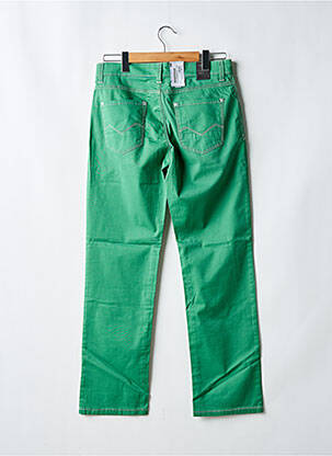 Pantalon drept elasticitate mărime normală verde GARDEUR femeie