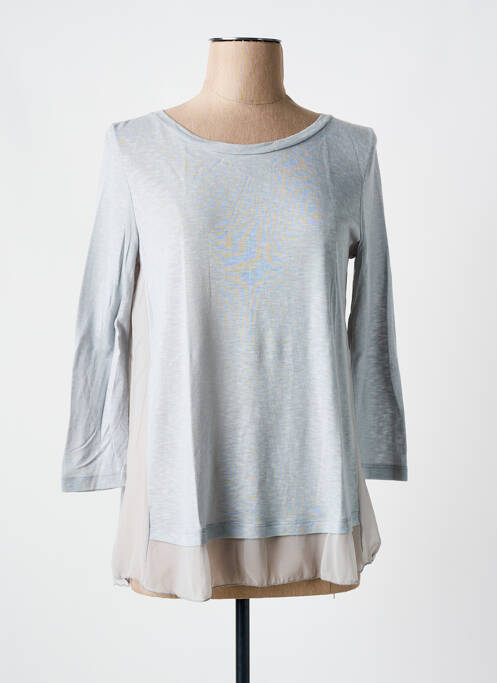 Tricou gri TRUSSARDI JEANS femeie