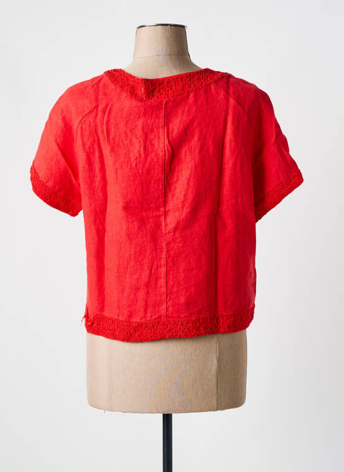 Jachete casual roșu BLANC BOHEME femeie