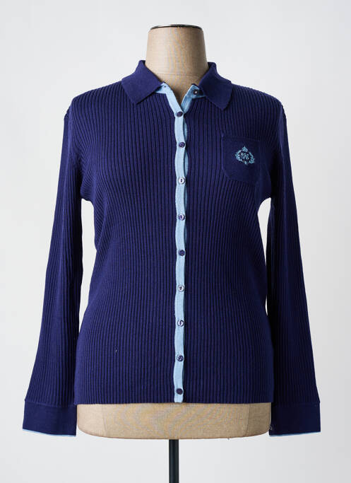 Vestă cu mâneci lungi albastru CROSSWAYS femeie