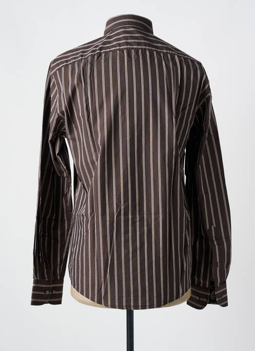 Cămașă cu mâneci lungi maro OLYMP bărbat