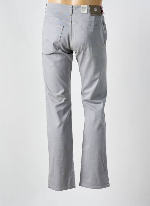 Pantalon drept gri TRUSSARDI JEANS bărbat