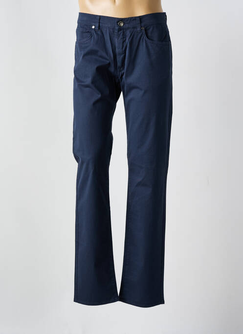 Pantalon drept albastru TRUSSARDI JEANS bărbat