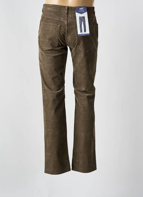 Pantalon drept verde TRUSSARDI JEANS bărbat