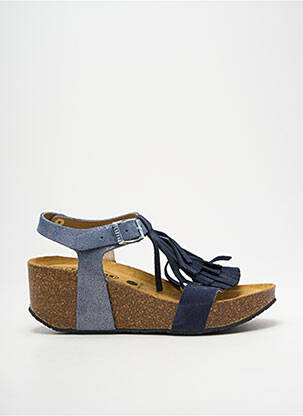 Sandale/Pantofi decupați albastru PLAKTON femeie