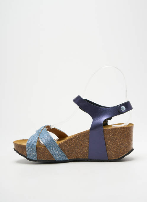 Sandale/Pantofi decupați albastru PLAKTON femeie