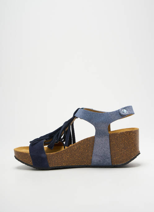 Sandale/Pantofi decupați albastru PLAKTON femeie