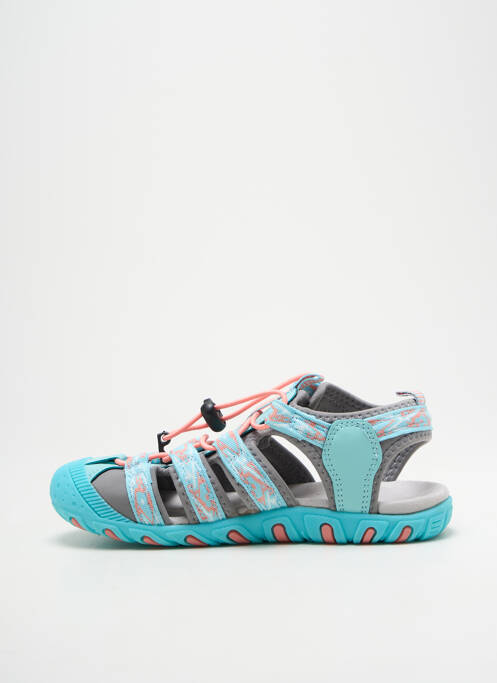 Sandale/Pantofi decupați albastru CMP fată