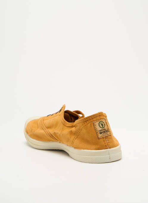 Slip-on-uri galben NATURAL WORLD femeie