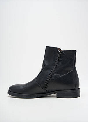 Botine/ghete material neted toc plat până la 3 cm negru NERO GIARDINI femeie