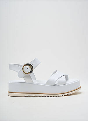 Sandale/Pantofi decupați alb NERO GIARDINI femeie