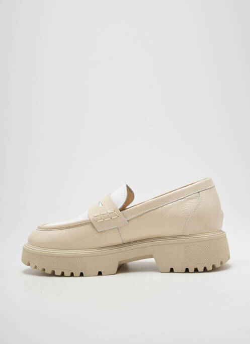 Mocasini bej NERO GIARDINI femeie