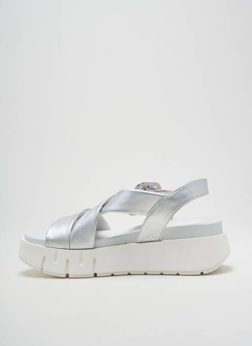 Sandale/Pantofi decupați argintiu NERO GIARDINI femeie