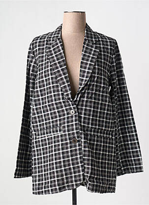 Sacou buzunare negru NICE THINGS femeie
