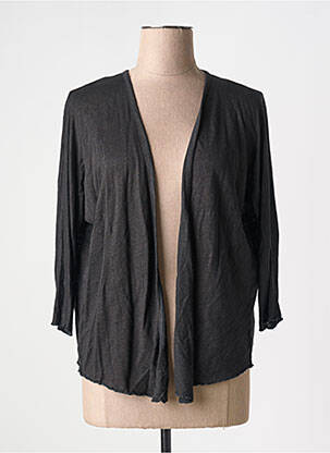 Vestă cu mâneci lungi gri POUNOU femeie