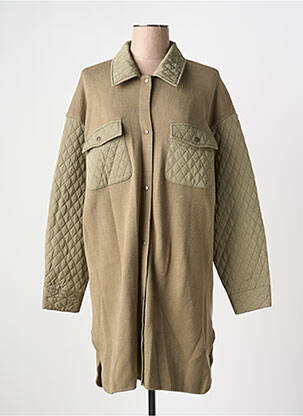 Palton lung verde YEST femeie