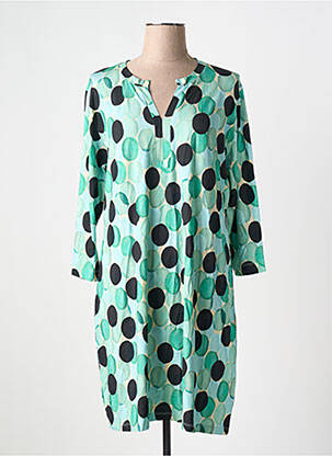 Rochie midi mâneci 3/4 mâneci 3/4 verde MASAI femeie