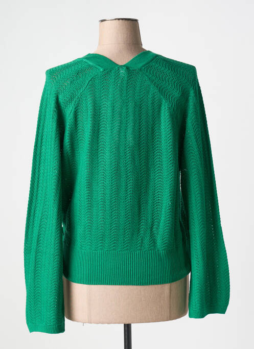 Cardigan petrecut verde BLUTSGESCHWISTER femeie