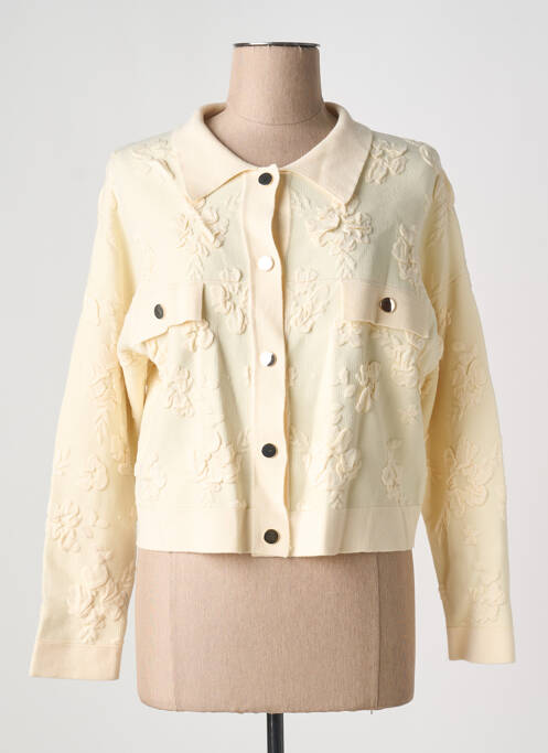 Vestă cu mâneci lungi bej ESQUALO femeie