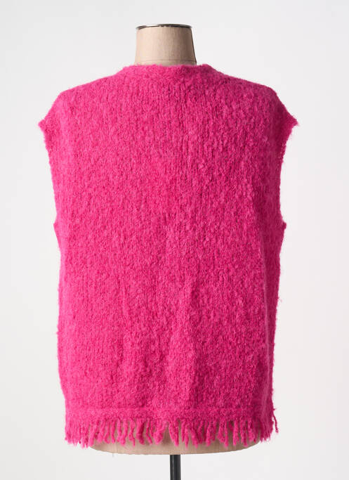 Vestă fără mâneci roz MES SOEURS ET MOI femeie