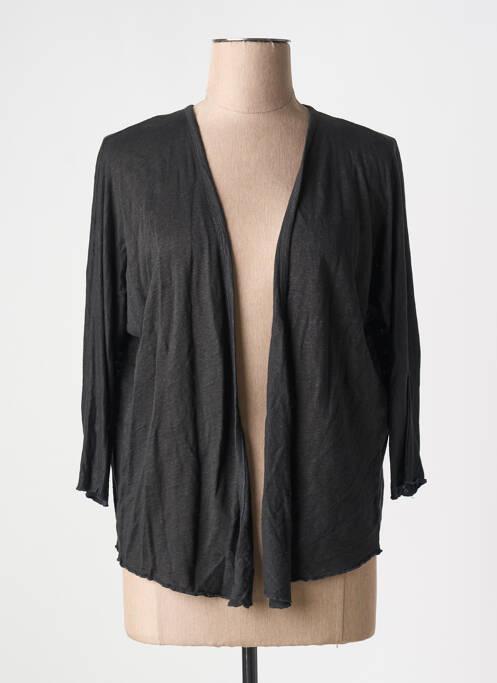 Vestă cu mâneci lungi gri POUNOU femeie