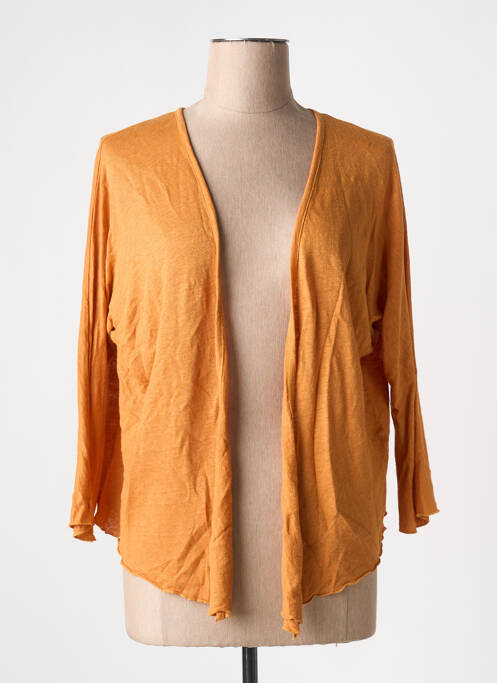 Vestă cu mâneci lungi portocaliu POUNOU femeie