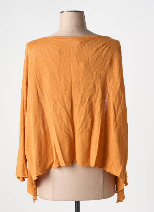 Vestă cu mâneci lungi portocaliu POUNOU femeie