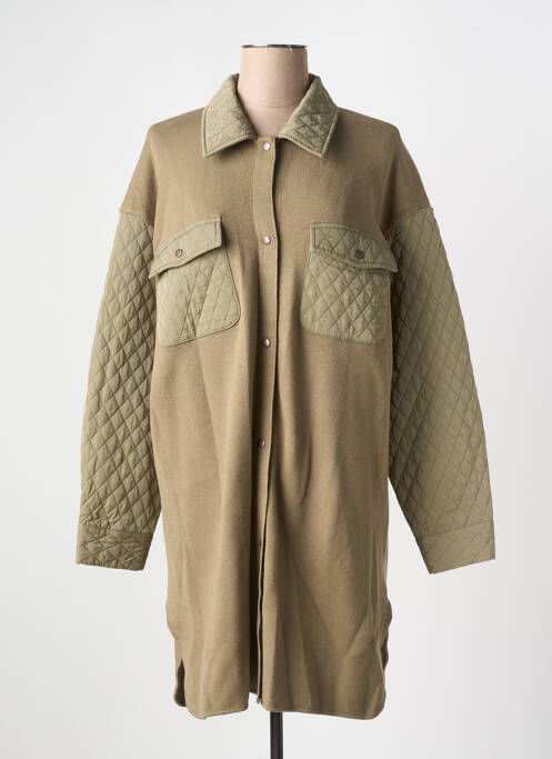 Palton lung verde YEST femeie