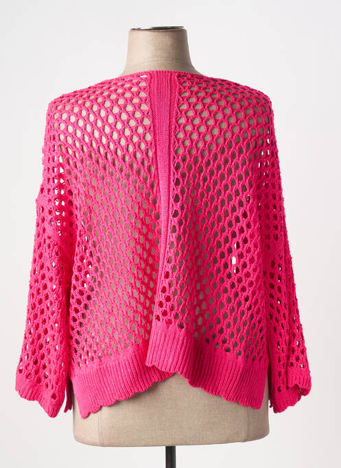 Vestă cu mâneci lungi roz MAT. femeie