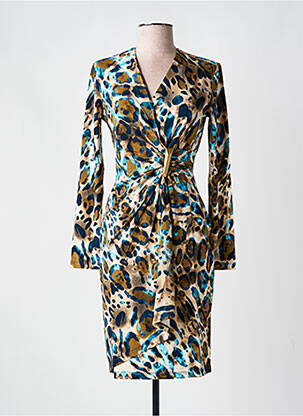 Rochie midi maro ESQUALO femeie