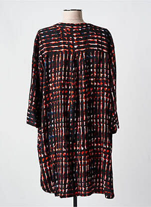 Rochie scurtă mâneci 3/4 mâneci 3/4 negru MASAI femeie