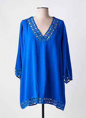 Tunică mâneci lungi albastru AN II VITO femeie