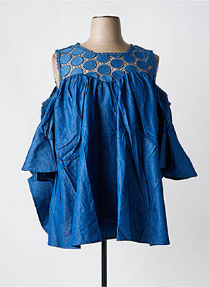 Bluză albastru BUBBLEE femeie