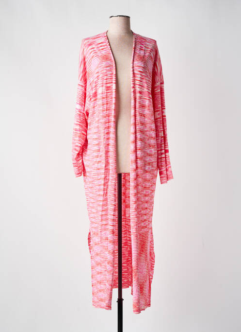 Vestă cu mâneci lungi mâneci lungi roșu YESTA femme