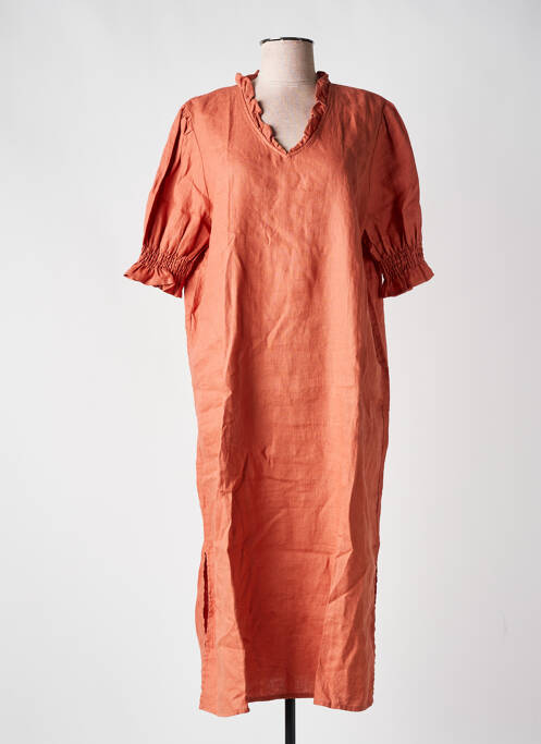 Rochie lungă maro MASAI femeie