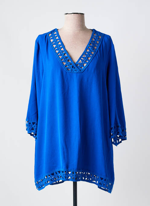 Tunică mâneci lungi albastru AN II VITO femeie