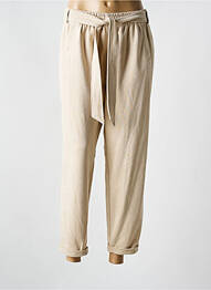 Pantalon drept elasticitate mărime normală bej MAT. femme