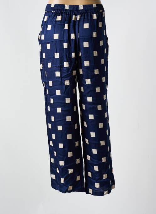 Pantalon drept albastru POUNOU femeie