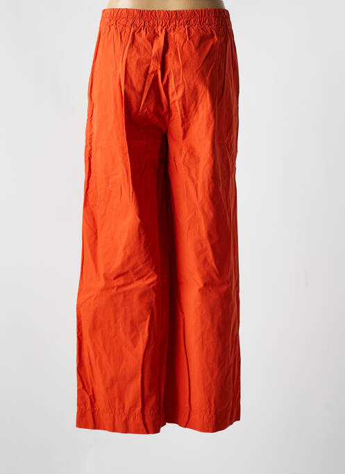 Pantalon larg portocaliu YELLOW LABEL femeie