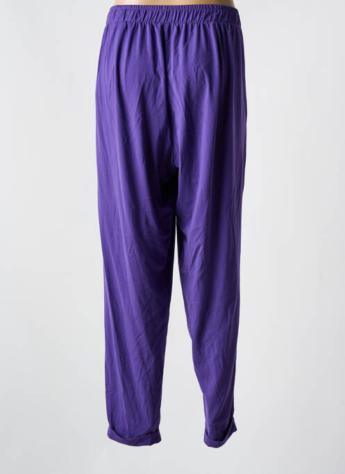 Pantalon drept violet MAT. femeie