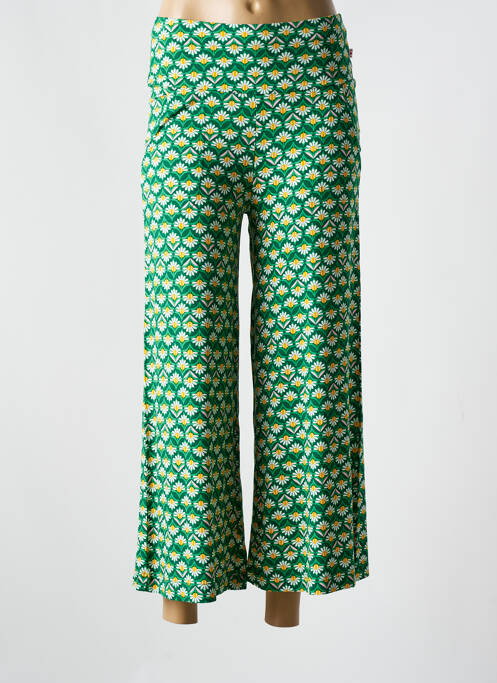 Pantalon 7/8 verde BLUTSGESCHWISTER femeie