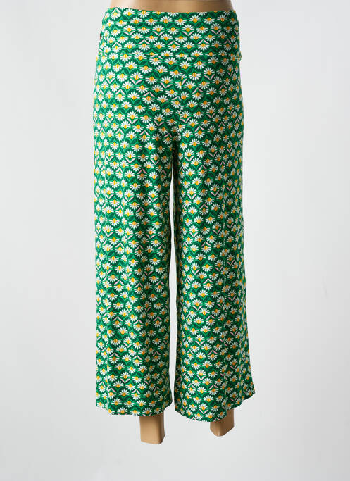Pantalon 7/8 verde BLUTSGESCHWISTER femeie