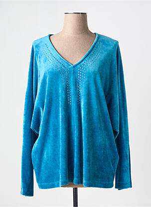 Hanorac albastru MAT. femeie