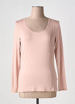 Tricou mâneci lungi mâneci lungi roz deschis NOA NOA femeie