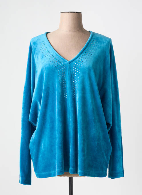 Hanorac albastru MAT. femeie