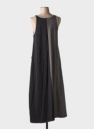 Rochie lungă fără mâneci fără mâneci negru ALEMBIKA femeie